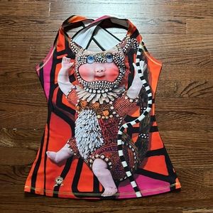 IPNG Multi Color Tank Top Sz XL